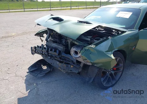 2021 Dodge Challenger R/T Scat Pack из США, поврежденный, VIN 2C3CDZFJ3MH510368